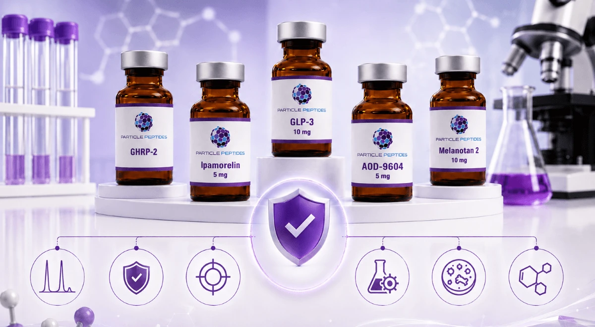 Peptide quality – quality control