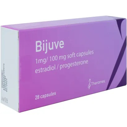 Bijuve Estradiol and Progesterone Capsules — source product image