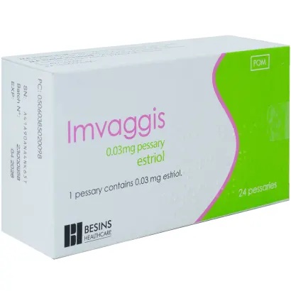 Imvaggis Estriol Vaginal Inserts — source product image