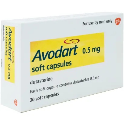 Avodart Dutasteride 0.5 mg Capsules — source product image